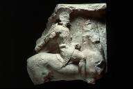Grave stele of a mounted warrior