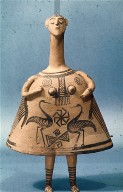 Bell-shaped figurine