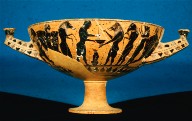 Merrythought kylix (wine cup)
