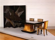 Chair (with table: 1986.86.1a-f, and seven other chairs: 1986.86.2-8) Art Deco