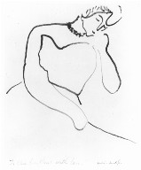 Femme s'inclinant (Woman Leaning)