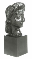 Petite tête aux cheveux striés (Small Head with Striated Hair)
