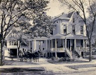 Large House and Carriage