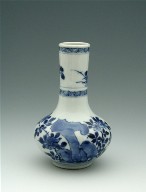 Bottle-Shaped Vase (One of a Pair)