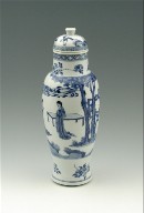 Covered Jar of Inverted Baluster Shape