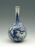 Bottle-Shaped Vase with Globular Body