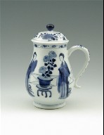Covered Jug with Handle (One of a Pair)