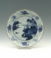 Dish with Foliate Rim