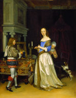 A Lady at Her Toilet