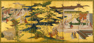 Scene from "The Tale of Genji": from the chapter "The Maiden"