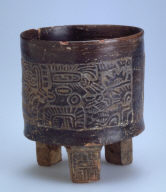 Tripod cylinder vessel
