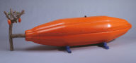 Coffin orange, in the shape of a cocoa (or coffee?) pod