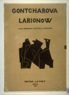 Paper cover for the portfolio, L'Art décoratif théâtral moderne (Paris: La Cible, 1919)