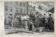 Street Vendors of Fruit and Vegetables - p.794 Harper's Weekly, 22 September 1877
