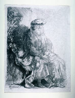 Abraham Caressing Isaac