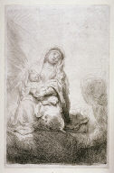 Virgin and Child in the Clouds