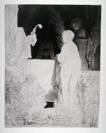 Artist Drawing from a Model