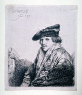 Young Man in Velvet Cap (Ferdinand Bol)