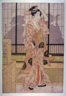 Furyu yusuzumi sanbijin (Three elegant women enjoying the evening cool)