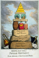 Original Plan for a Popular Monument to be erected in Gloucester Place