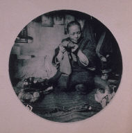 Chinatown Album: Kneeling Woman with Cloth