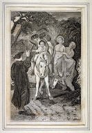 Frontispiece to Vicar of Wakefield by Goldsmith