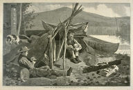 Camping out in the Adirondack Mountains
