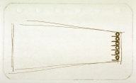 Working proof for the unpublished print (H) rejected from the edition of the set For circular fluorescent light