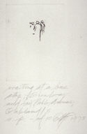 Plate 5, from the portfolio, ...in March, in Oakland (to Francesco Guardi)