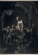 Students Drawing from a Statue.