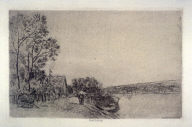 Bords du Loing: La charrette