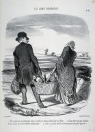 Plus souvent que tu m'attraperas encore à satisfaire ta fantasie d'aller diner sur l'herbe... no. 43 from the series Les bons bourgeois