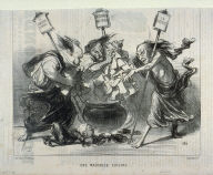 Une mauvaise cuisine. no. 129 of the series Actualités published in Le Charivari 6 June 1850