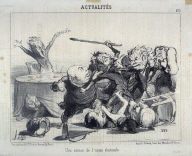 Une séance de l'union électorale no. 199 from the series Actualités published in Le Charivari 6 September 1851