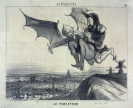 Le tentateur no. 214 from the series Actualités published in Le Charivari 29 September 1851