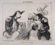 Ni l'un, ni l'autre no. 225 from the series Actualités published in Le Charivari 24 October 1851