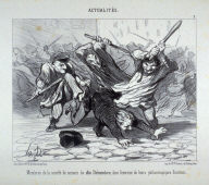 Membres de la société de secours du dix Décembre... no. 2 of the series Actualités