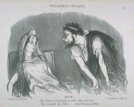 Oedipe./ Moi-même en le perçant, je sentis dans mon âme,/ Tout vainqueur que j'étais....... vous frémissez, madame! no. 10 from the series Physionomies tragiques