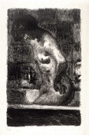 Femme Debout Dans Sa Baignoire (Woman standing in her bath)