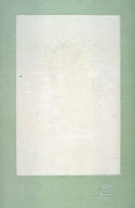 Embossed design of a woman's head