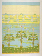 Decoration in enamelled tiles for a bathroom