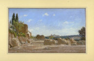 View of the Ruins of the Palace of the Caesars