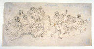 A Procession of Greek Gods led by Mercury