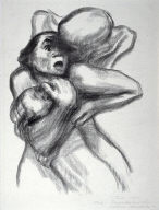 Tod packt eine Frau (Death Seizes a Woman), fourth of eight from the series Tod (Death)
