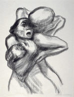 Tod packt eine Frau (Death Claims a Woman), fourth of eight from the series Tod (Death)
