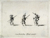 (One From) Les Exercises Militaires,Twelve copies after the set of thirteen etchings