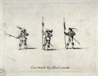 (One From) Les Exercises Militaires,Twelve copies after the set of thirteen etchings