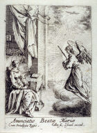 (One from) The Life of the Virgin (The Annunciation)
