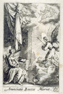 (One from) The Life of the Virgin (The Annunciation)