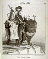 Trois pauvres aveugles no. 208 from the series Actualités